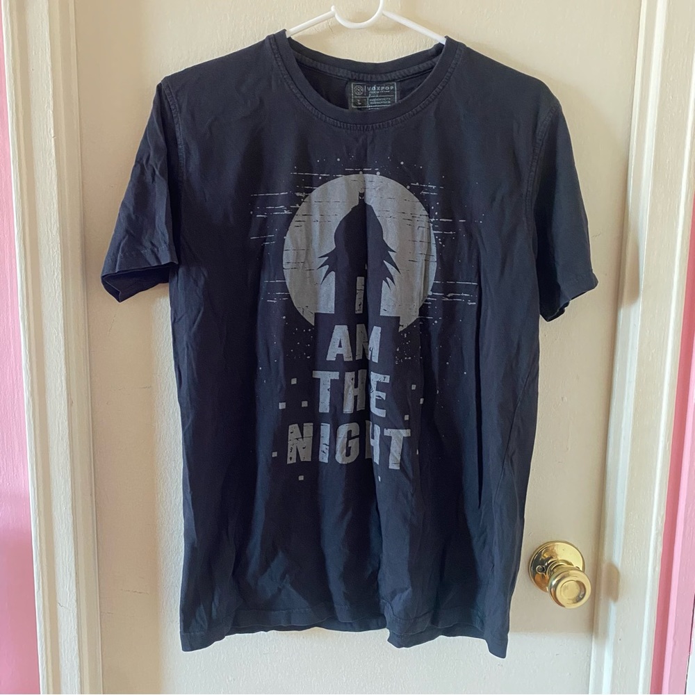 Voxpop Batman “I Am the Night” Black Graphic T-shirt